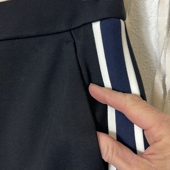 SOLD Boden Tuxedo Stripe Ankle Zip Trousers Size 4Tall - Picture 6 of 11